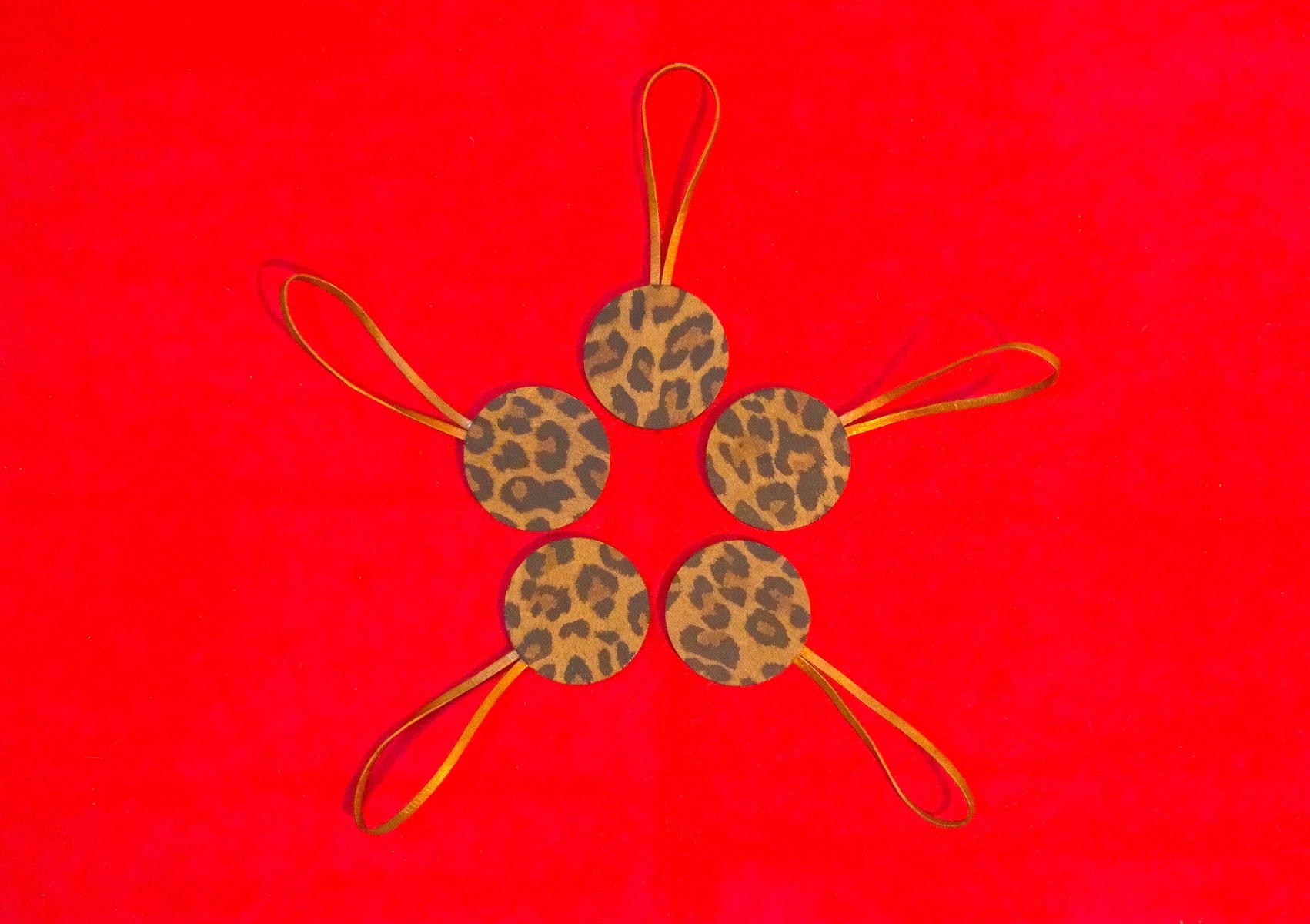 Boules de Noël Léopard