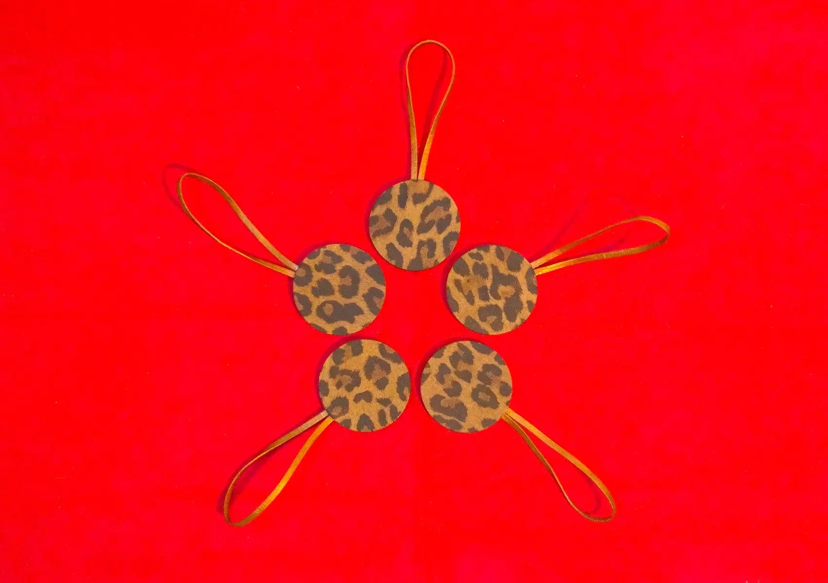 Boules de Noël Léopard