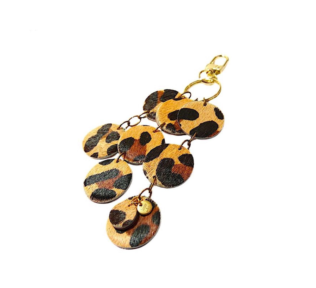 Porte-clés Sofia léopard
